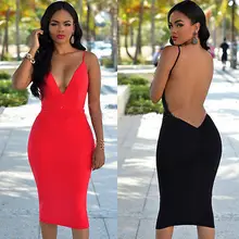 NEUE Sommer Sexy Frauen Sleeveless Abendgesellschaft Kleid Lässige Midi Kleid