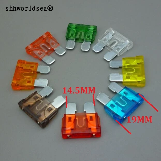 Car Fuses Kit Circuit Adapters and Fuse Set Glass Fuse Kit 20pcs Mixed Standard Blade For Car Auto Vehicle 2/3/5/7.5/10/15/20/25/30/35/40A