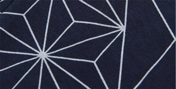 Ydtomm высокое качество 2018 осень комплект из двух предметов Повседневное спортивные костюм с геометрическим принтом на молнии Куртки + Брюки