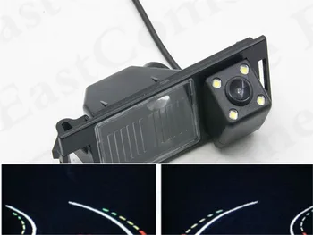 

Dynamic Intelligent Trajectory Tracks Car Rear view Camera BackUp Reverse Parking Camera for Hyundai New Tucson IX35 2006 -2014