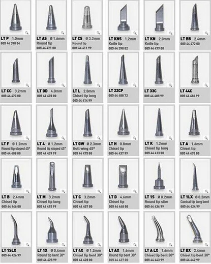 

LTAX LF 1.6MM soldeirng tips Weller WSP80 Solder tip Station Iron Tip WSD81 FE75 MPR80 soldering station Tip