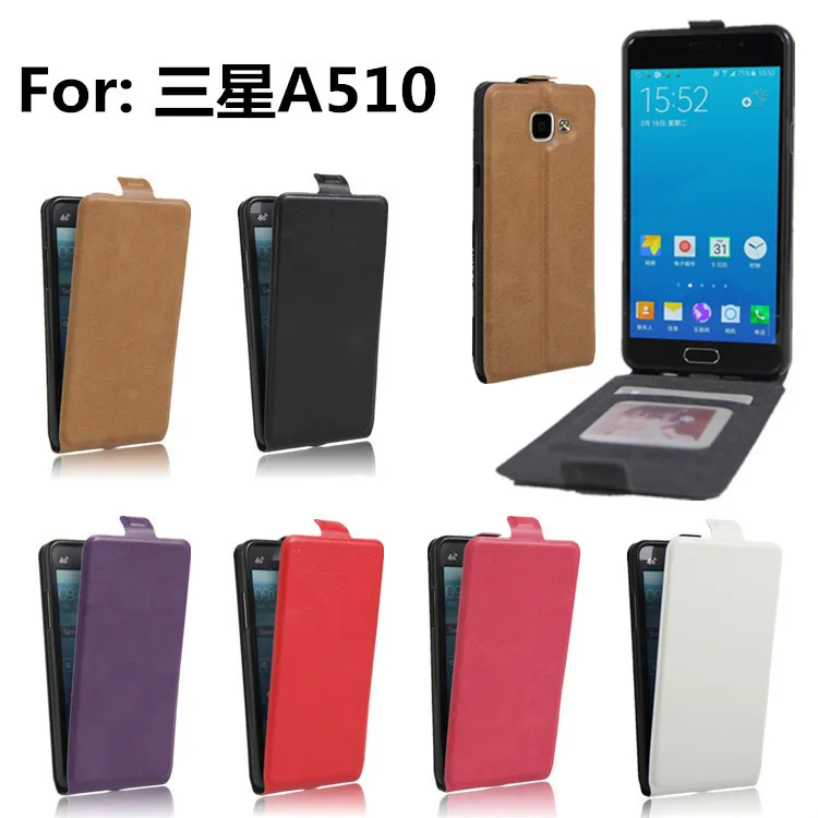 For Samsung A5 2016 Vintage Flip Wallet Leather Cover Case Coque Galaxy A 5 A510 A510F A5100 With Card Holder |