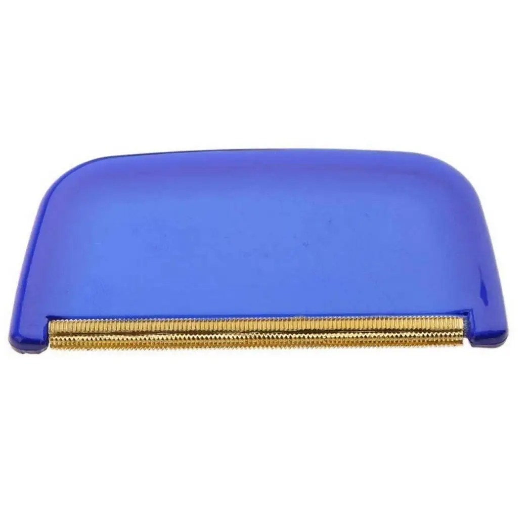 Портативная ручная щетка для чистки шариков Машинка для удаления катышков со свитера как на картинке синяя Современная щетка для чистки шариков для одежды или кровати