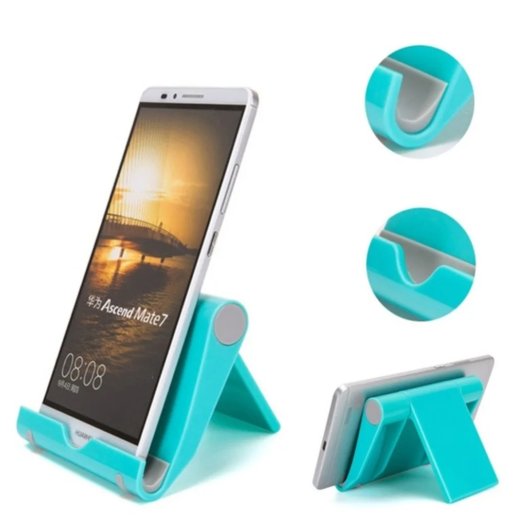 

eCos Universal Flexible Foldable Cell Phone Desk Stand Holders For Mobile Phone #292395