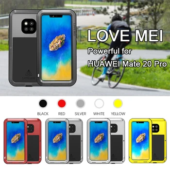 

LOVE MEI For Huawei Mate 20 Pro Case Powerful Outdoor Shockproof Anti-drop Protective Shell For Huawei Mate 20 Pro Phone Cover