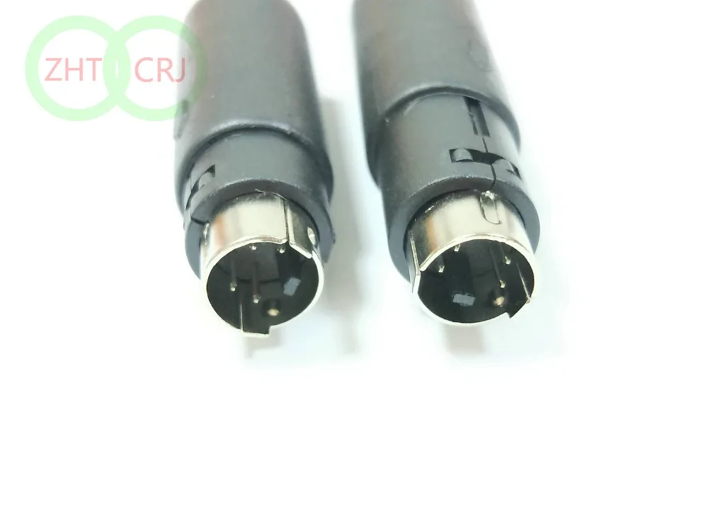 50 шт Мини 4 Pin DIN штекер с пластиковой ручкой пайки кабели адаптер DIY|plug male|plugs plasticplug