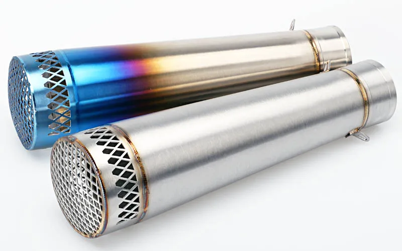 

Universal 38 - 51MM Laser Scorpio Motorcycle Motocross Scooter Akrapovic Exhaust Pipe Muffler YZFR1 YZFR6 GSXR1300 GSXR 600 750
