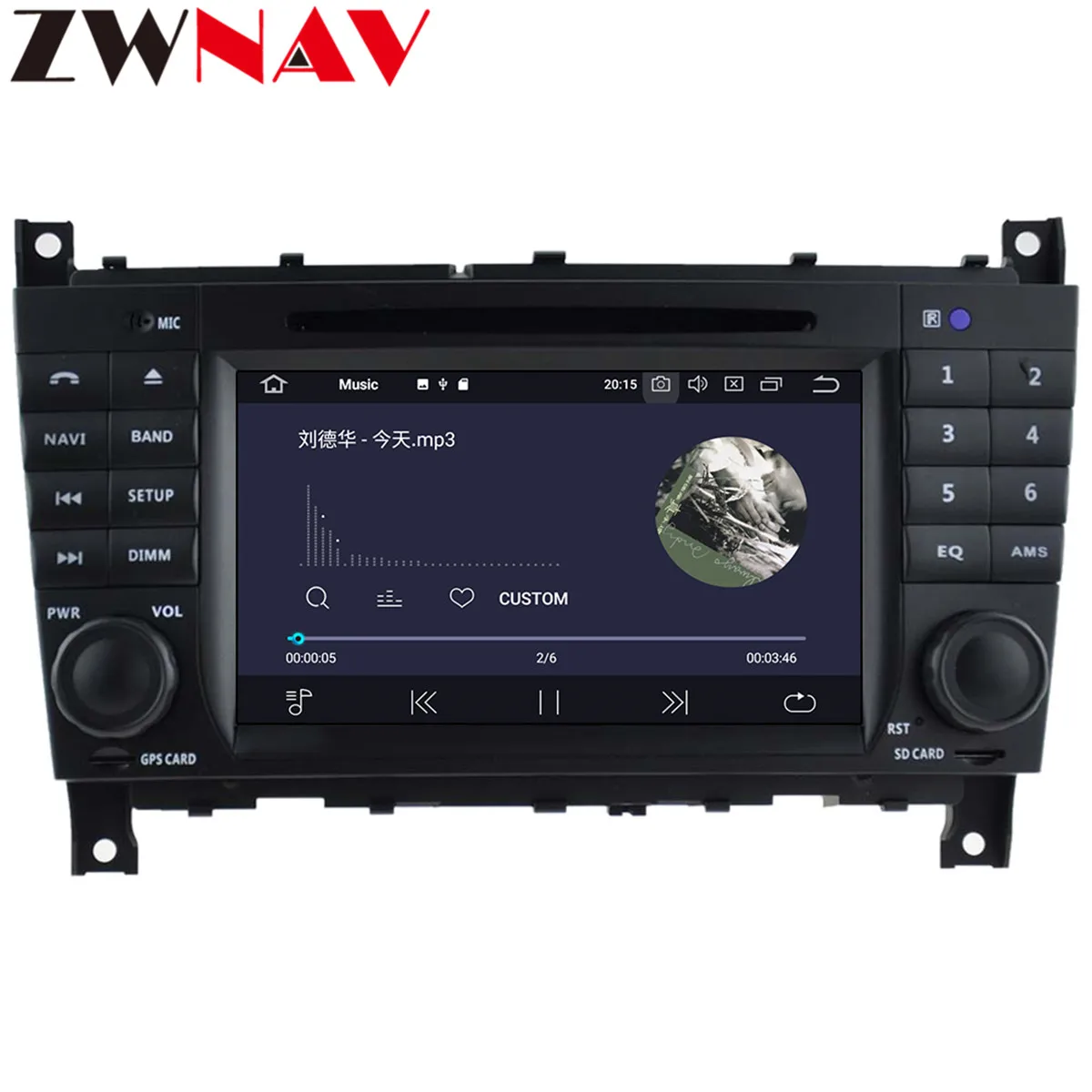 Автомобильный DVD плеер 4 + 64 7 дюймов Android 9 0 gps навигация для Mercedes Benz Φ GPS