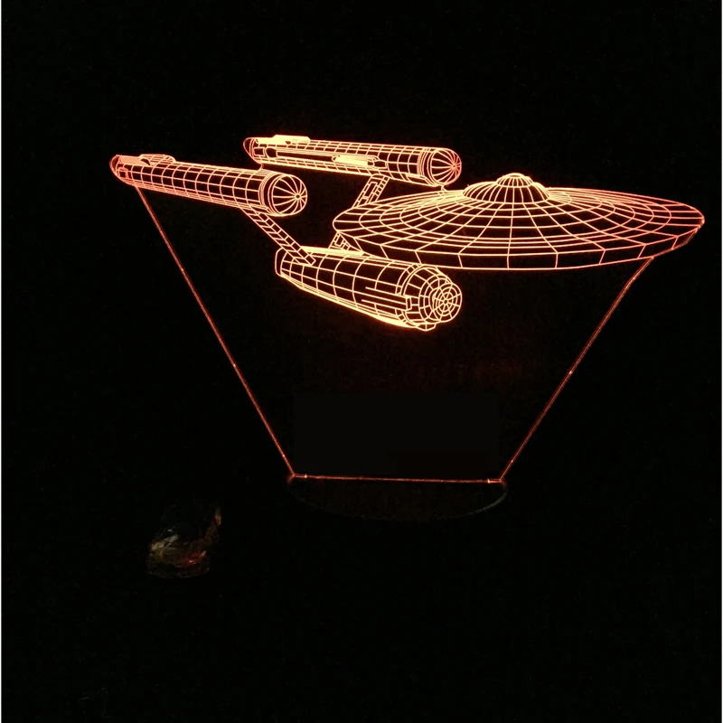 Luzes da Noite 7 mudando a cor night Formato : Spacecraft