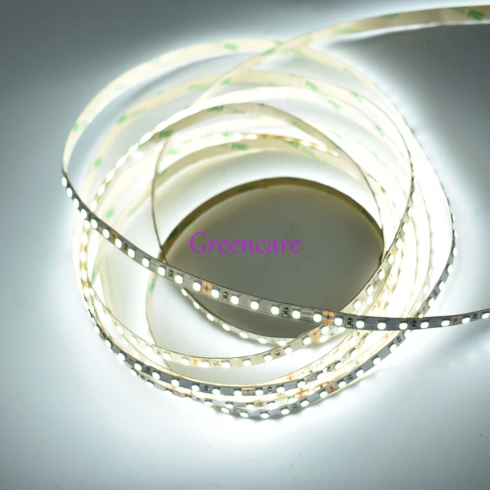 10 м/лот 2400Lm/M 8 мм яркая светодиодная лента DC12V 24V 2835 120 LED Гибкая лампа 600