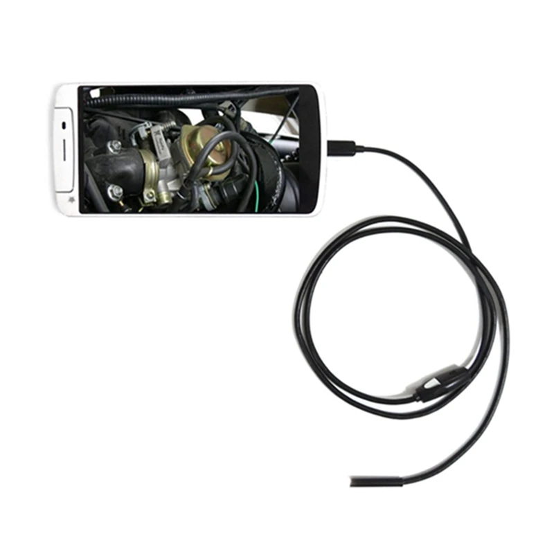 Android PC Endoscope Camera 3.5m soft hard Cable 7mm Lens Waterproof