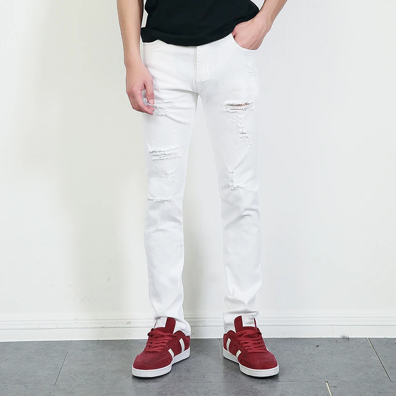 designer white jeans mens