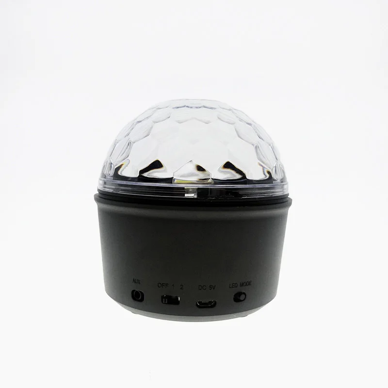 

DJ Lights 9 Color LED Bluetooth Stage Lights Sound Activated Rotating Crystal Magic Ball Light Dropshipping