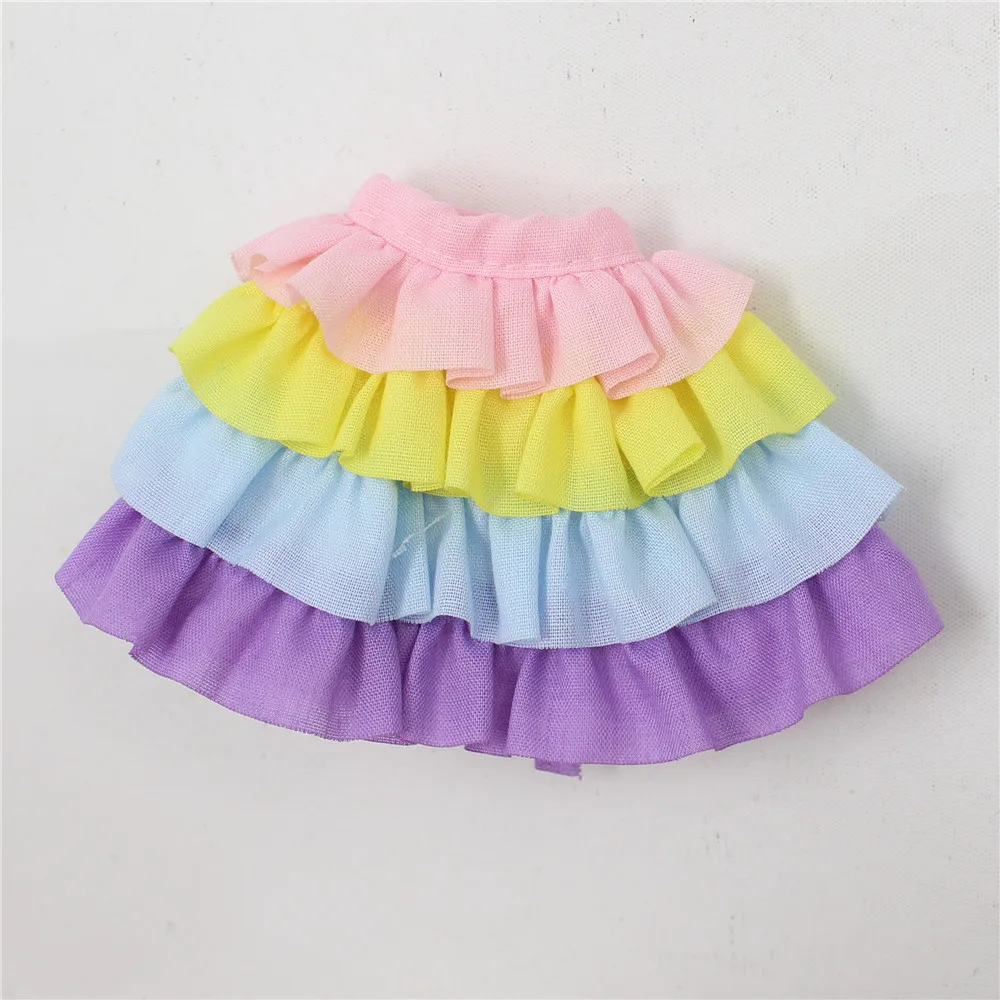 Neo Blythe Doll Multi-Color Layered Short Dress 5