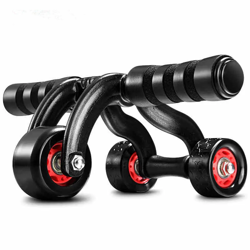 

Ab wheel Multifunctional Three-wheel roller Abdominal Waist Workout Exercise Home Gym Fitness Equipment