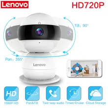 

Lenovo WiFi smart IP Camera Snowman R Wireless HD 720P Video cctv security Surveillance pan tilt zoom remote watch baby