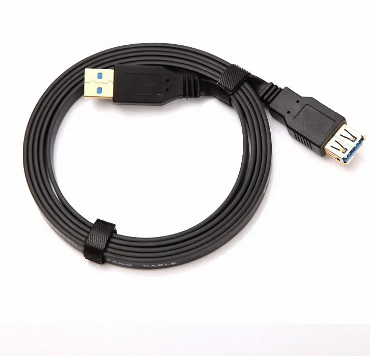 Usb3.0 Дата-кабель удлинитель "Мама-папа" USB3.0 компьютера высокой скорости линии электропередачи ультра-тонкий плоских проволочных поясов для