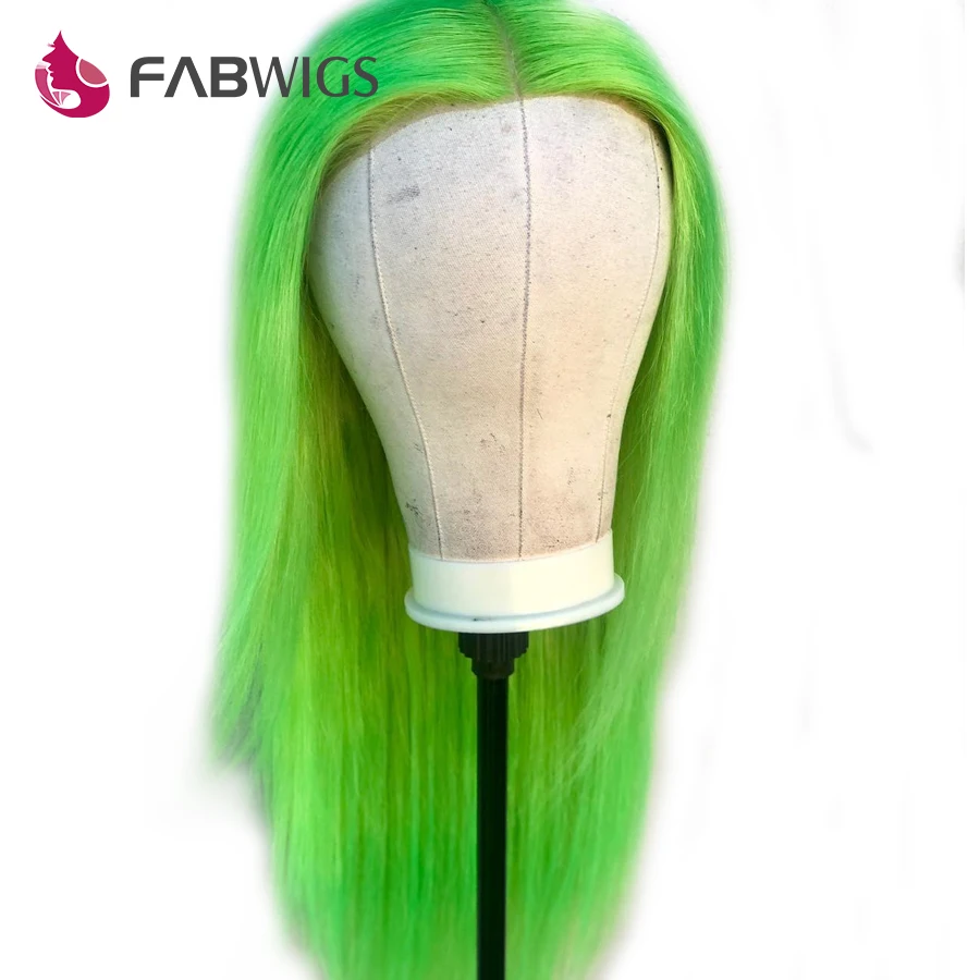 Fabwigs 180% Плотность Омбре #4/613 блонд полный кружева человеческих волос парики бразильские Remy человеческих волос парики с волосами младенца