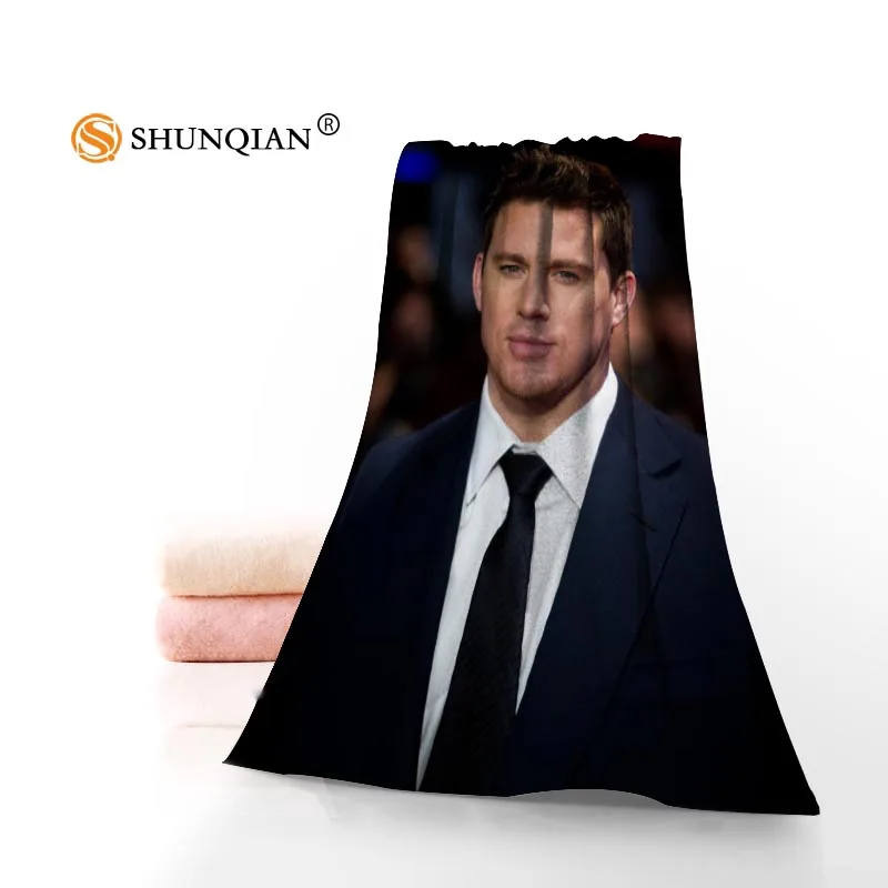 

Channing Tatum Towels Microfiber Bath Towels Travel,Beach,Face Towel Custom Creative Towel Size 35X75cm And 70X140cm A9.25