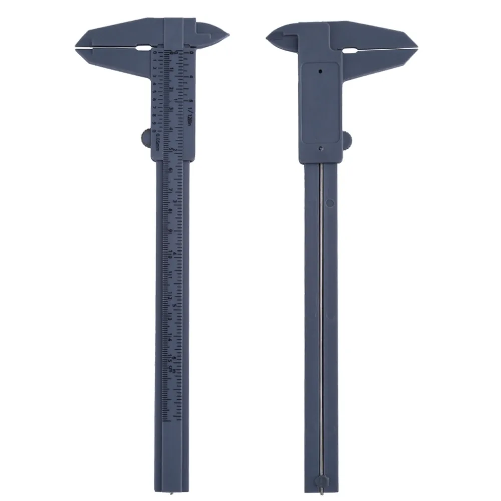 Портативный 6 дюймовый штангенциркуль 150 мм пластиковая линейка ...