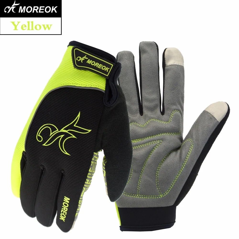 MOREOK Sensitive Touch Screen Winter bike glove -in Cycling Gloves from Sports & Entertainment