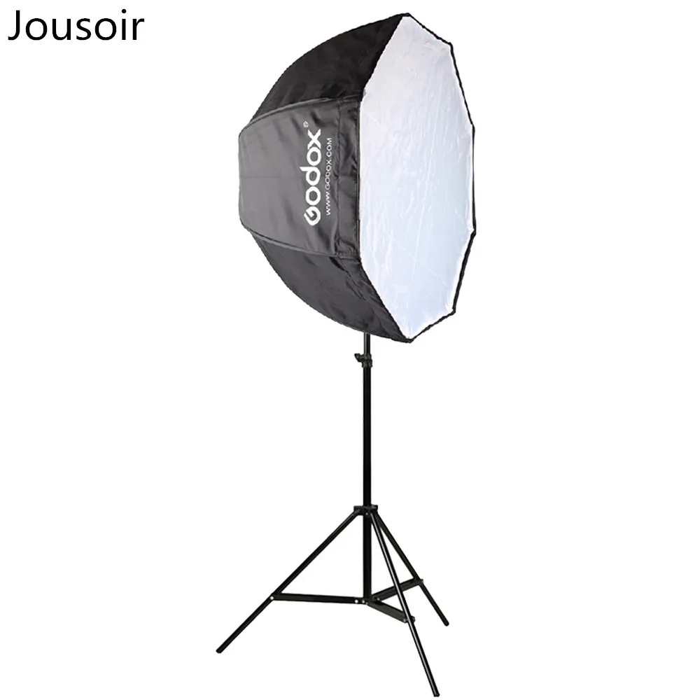 

80cm octagon umbrella softbox Light stand umbrella Hot shoe bracket kit for Flash Speedlite CD15