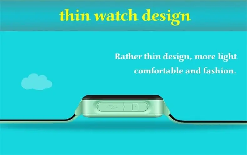 Children's Smart Watch W08 Anti Lost Child Tracker SOS Smart Monitoring Positioning Phone Kids Baby Watch Compatible IOS Android (11)