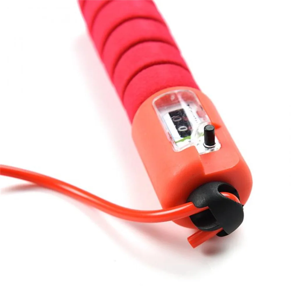 SPORTSHUB Jump Ropes with Counter Sports Fitness Adjustable Fast Speed Counting Jump Skip Rope Skipping Wire NR0132