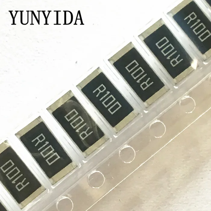 50 шт. 2512 SMD резистор 1 Вт 1% 0.1R 0,1 Ом R100 R010 R020 R050 R100 R200 R220 R330 R470 R500 1R00 - изображение