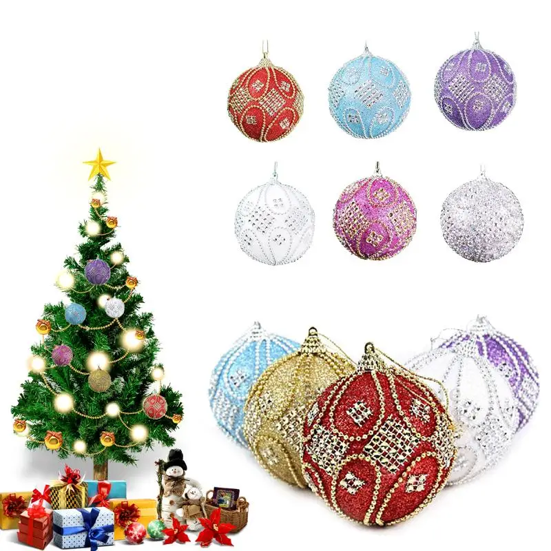 christmas tree glitter ball baubles xmas hanging party decor christmas tree glitter ball baubles xmas hanging party decor decoration in ball ornaments from home garden on aliexpress com alibaba group