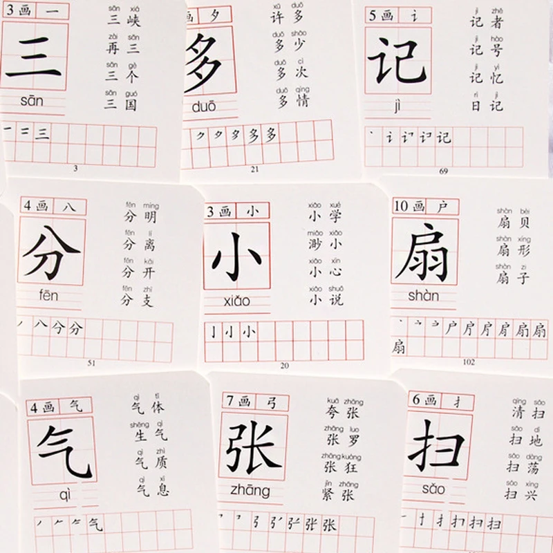 English & Chinese Kids Book Characters Cards Learn Chinese 108 Words with Pinyin Books for Children Color Art Education Books English & Chinese Kids Book Characters Cards Learn Chinese 108 Words with Pinyin Books for Children Color Art Education Books