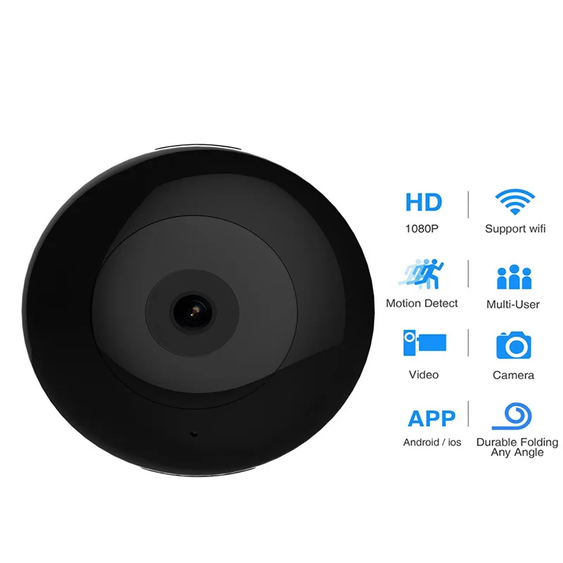 

2018 Mini Camera C2 1080P FULL HD Body Hidden Wearable Motion Detection Action Camera Mini DV DVR invisible Recorder Micro
