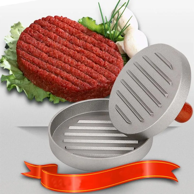 

Manual Hamburger Maker Multifunctional Burger Maker DIY Mould Patty Press Burger Machine Meat Poultry Tool Pie Maker Press