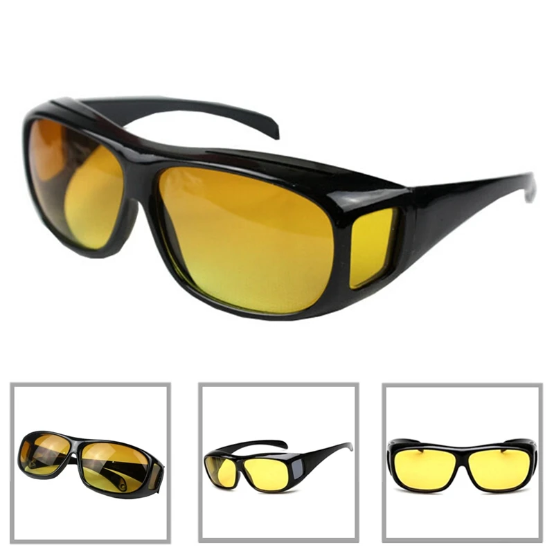 Car Driving Glasses Eyewear UV Protection Men Women Sunglasses Goggles HD Yellow Lenses Sunglasses Night Vision Car Driving Glasses Eyewear UV Protection Men Women Sunglasses Goggles HD Yellow Lenses Sunglasses Night Vision