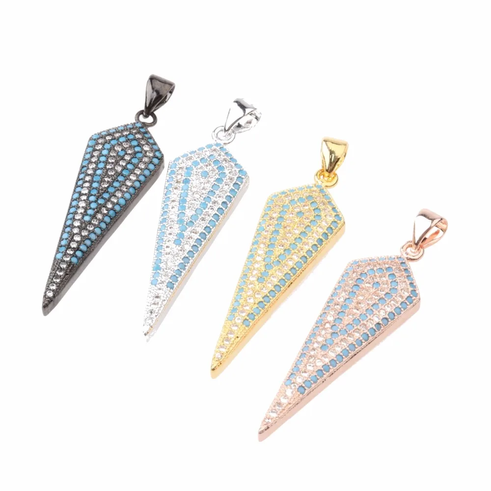

crystal sword Charm,Handcrafted CZ zircon Stone Micro pave Pendant,Jewelry Finding For DIY necklace making Accesorios