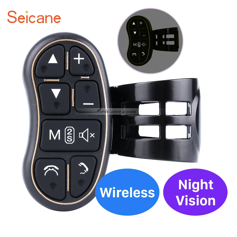 font b Car b font universal multifunctional wireless steering wheel controller for font b Car