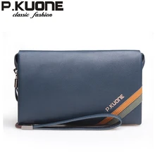 2013 male clutch male genuine leather large capacity day men’s soft leather clutch bag wrist length