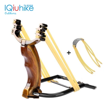 

Slingshot Catapult Hunting High Quality With Rubber Band Outdoor Shooting Game Powerful Outdoor Slingshots With Metal Handle