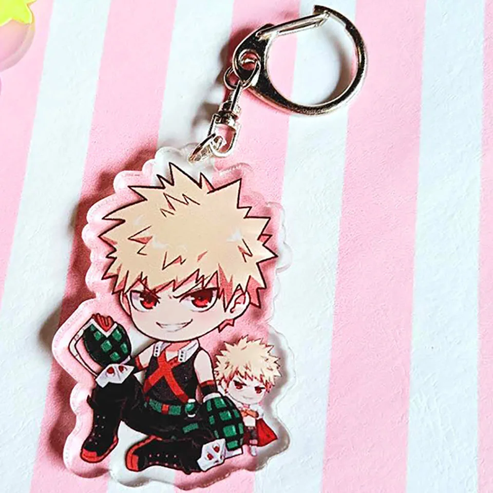Брелок Tronzo Toys My Hero academic Midoriya Izuku Bakugou Katsuki Todoroki Shoto мини брелки Boku no academic|Плюшевые