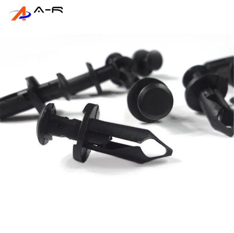 100 PIECES ATV Retainer Clips 8mm Push Pin Splash Guard Body Panel Fit Polaris