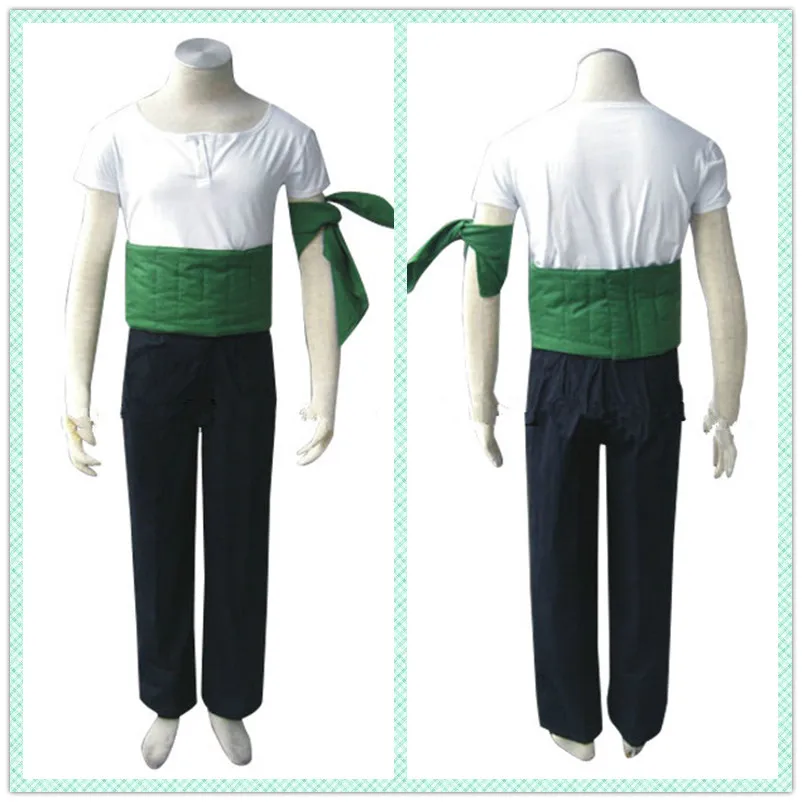 

Can be tailored Anime ONE PIECE Cosplay Man Woman Halloween Cos Roronoa Zoro Cosplay Costume