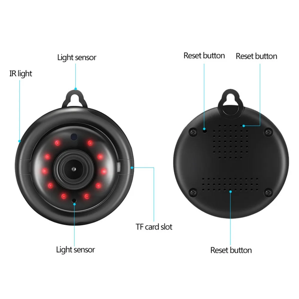 Mini WIFIIP Camera Wireless WiFi HD 720P Hidden Home Security Camera IR Night Vision Mini Camera 40AP22 (1)