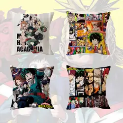 16 "в мой герой Академии наволочка Izuku Midoriya Katsuki Bakugou Shoto Todoroki Наволочка Чехол Dakimakura подушка домашний декор