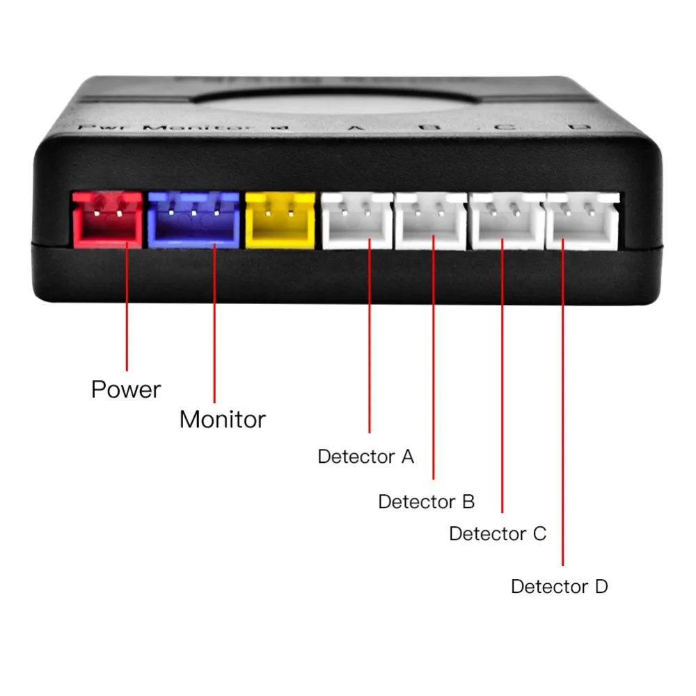 Ein Satz Parkplatz Sensor Led-anzeige auto reverse Backup Radar Monitor Detektor System mit 4 parkplatz sensoren Auto Auto Parktronic Ein Satz Parkplatz Sensor Led-anzeige auto reverse Backup Radar Monitor Detektor System mit 4 parkplatz sensoren Auto Auto Parktronic