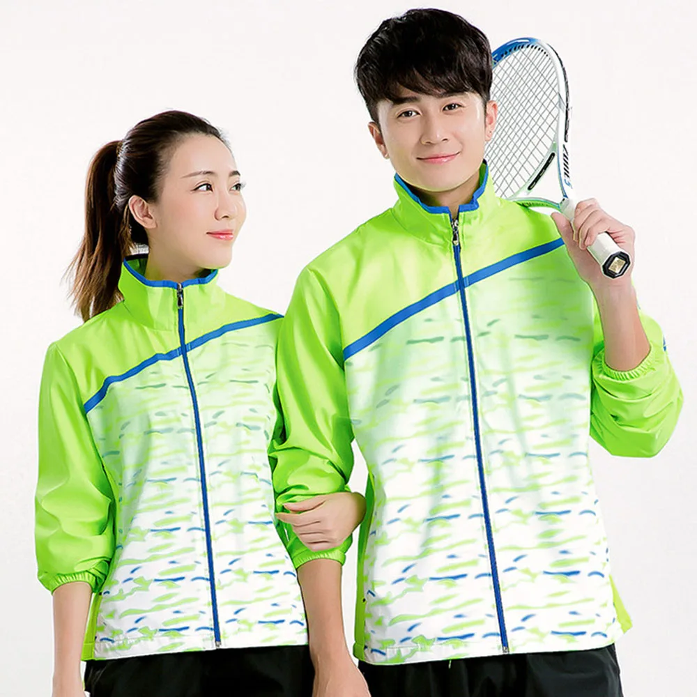 New Tennis Zipper Jacket Women / Men , Badminton , Badminton Jacket , Tennis Jacket shirt , Table Tennis Jackets 5071