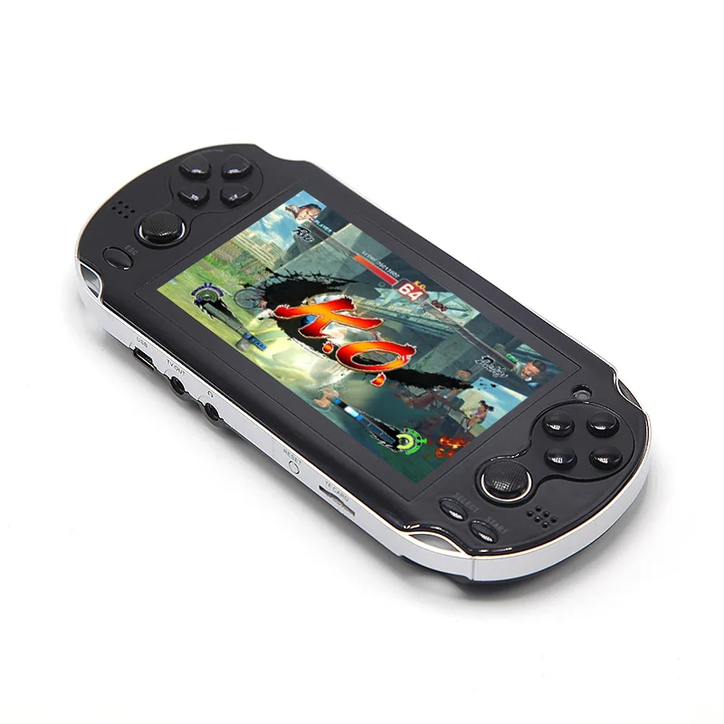 CZT 40 г Ручной игровой консоли 4 3 дюймов mp4 плеер Видео 64Bit встроенный 6000 игры для
