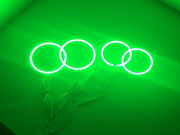Для Kia Sorento R 2009 2010 2011 2012 светодиодный периметр фар колец halo многоцветный RGB ангел