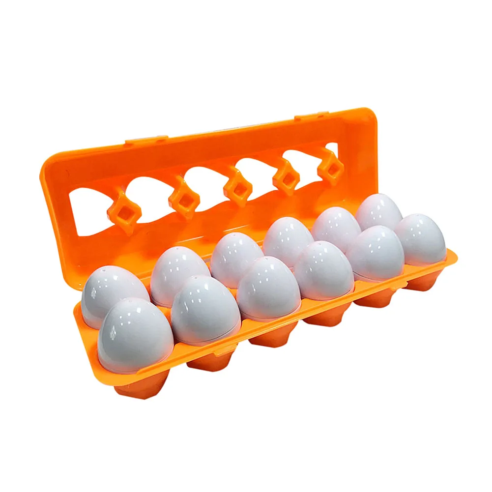 

Color Recognition Skills Learning Toy Paired eggs Color Matching Egg Set Preschool Toys for Toddler Emulation puzzle toy