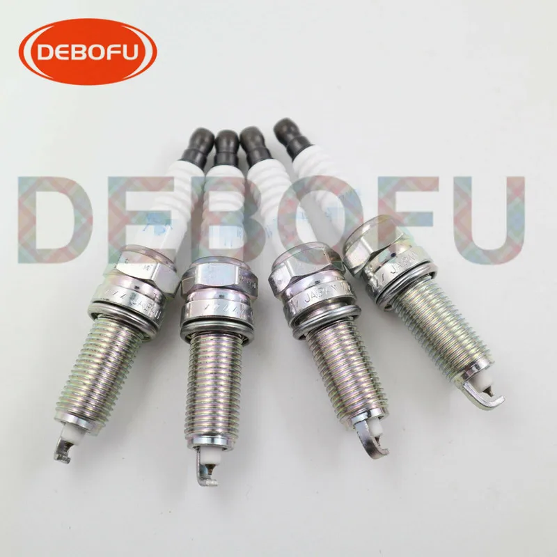 4 шт./лот иридиевая Свеча зажигания 18846-11070 SILZKR7B-11 для Hyundai Genesis i40 Kia Carens Optima Cable eight