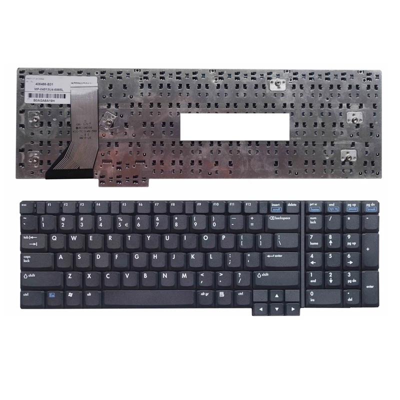 Черная клавиатура для ноутбука HP ZD7000 ZD8000 NX9500 NX9600 DV7000 | Компьютеры и офис